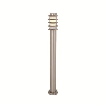 Stainless Steel Grid Pole Satin Chrome - 3 Pack