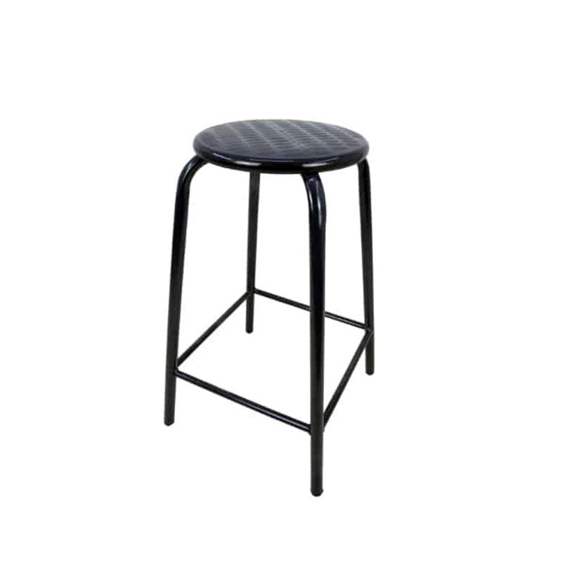 Vividitto - Bar Stool Black Frame - Black