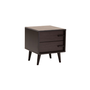 ZETA 2 DRAWER PEDESTAL - WENGE