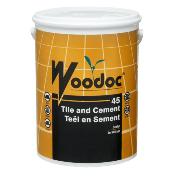 Woodoc 45 (Clear) Gloss Tile and Cement Sealer 5lt