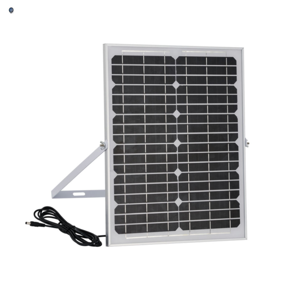 Solar Panel for Rechargeable Fans with 5 Meter Cable