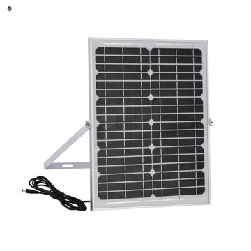 Solar Panel for Rechargeable Fans with 5 Meter Cable