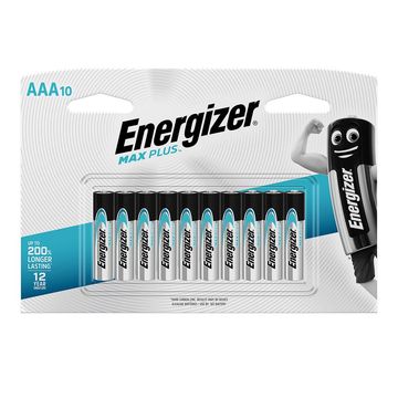 Energizer Battery Max Plus Aaa 10 Pack 4 Pack