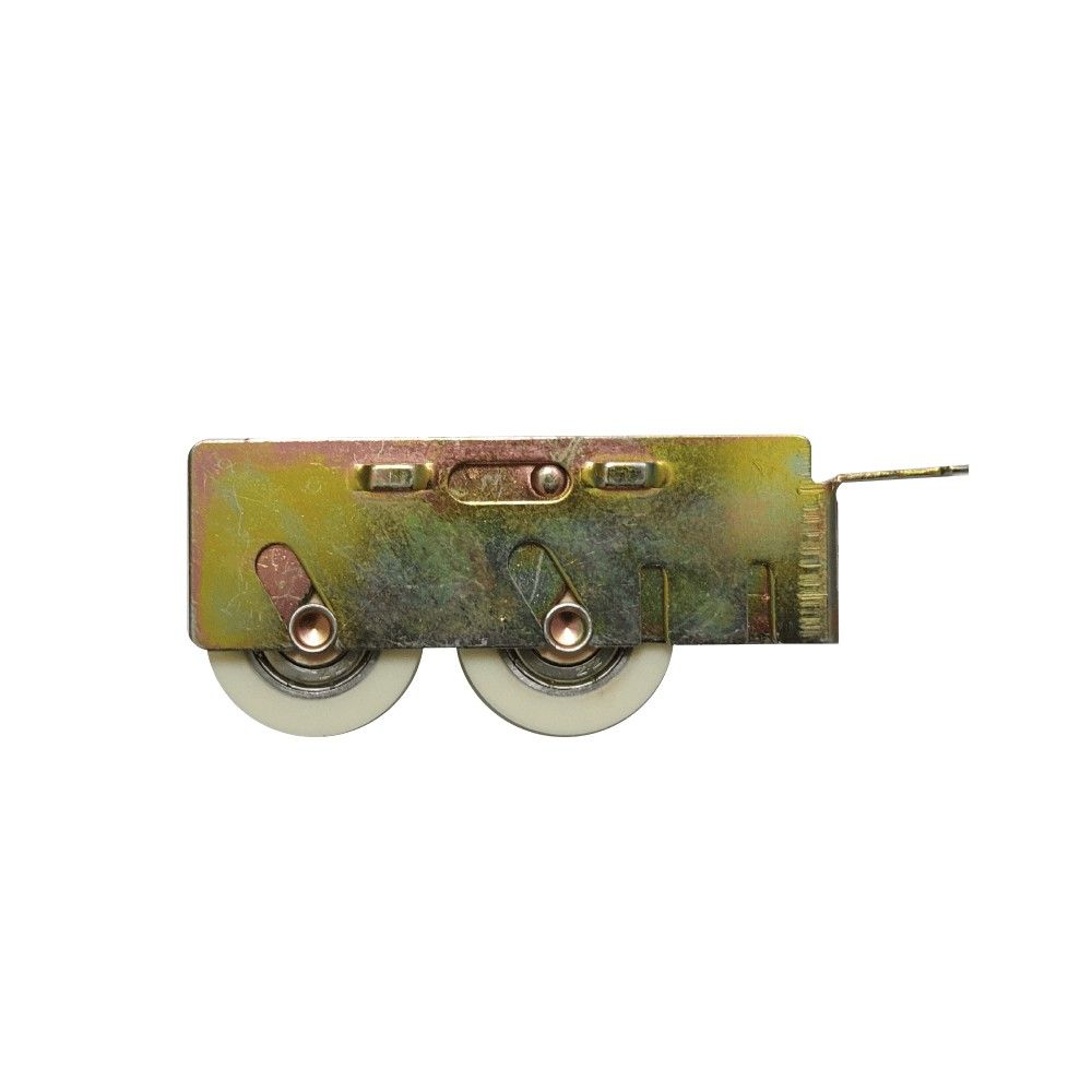 15mm Double Patio Door Roller Zinc Plated