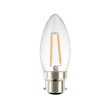4W LED Candle Bulb B22 Base Warm White