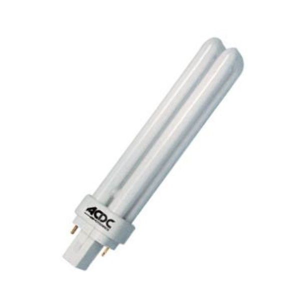 13W Warm White G24D1 CF Lamp 2 Pin Off Centre