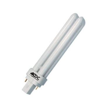 13W Warm White G24D1 CF Lamp 2 Pin Off Centre