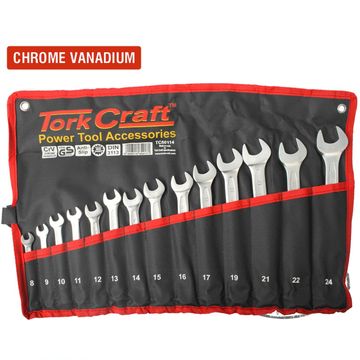 14Pcs Combination Spanner Set 8-24Mm