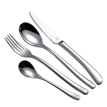 Soshida 18/10 Deluxe Cutlery Set - 24 Pack