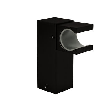 Devario Shower Handle Wall Bracket Square -Matte Black