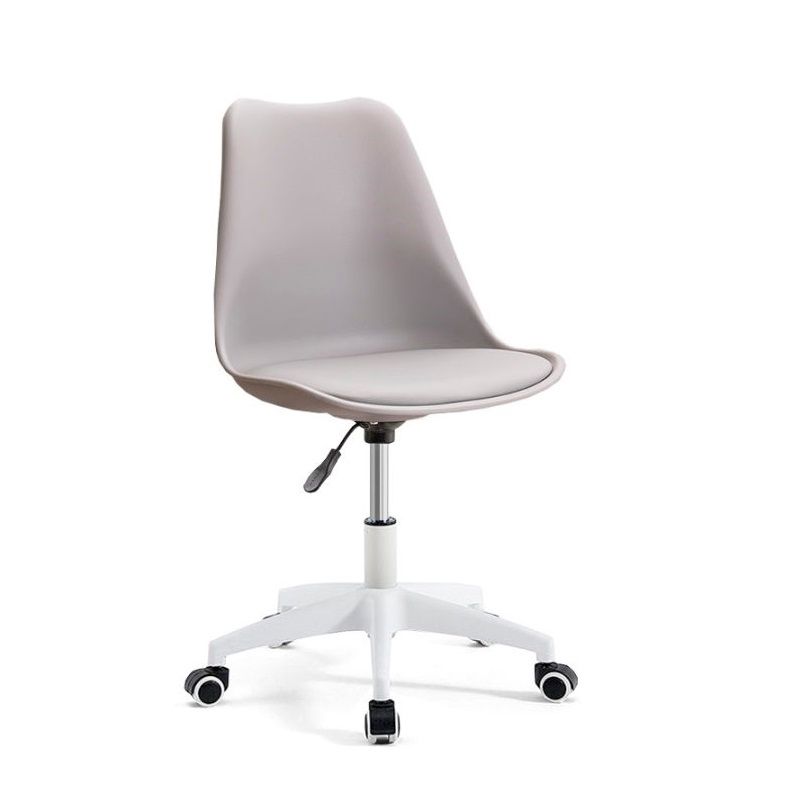 Focus - Replica Eames Chair with Wheels - Grey