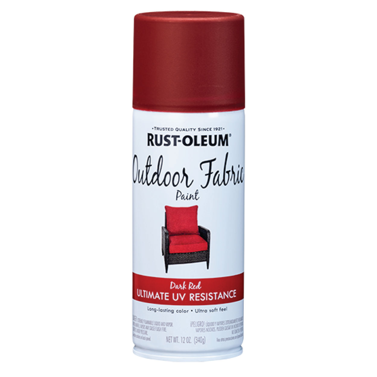 RO Outdoor Fabric Paint Dark Red 340g