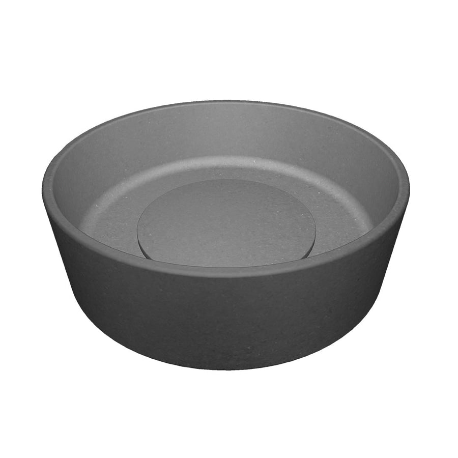 Laveo Perl 360 Granite Composite Countertop Basin - Grey