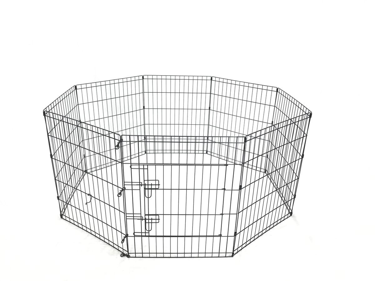 Foldable Metal Dog and Pet Exercise Playpen LEROY MERLIN South Africa
