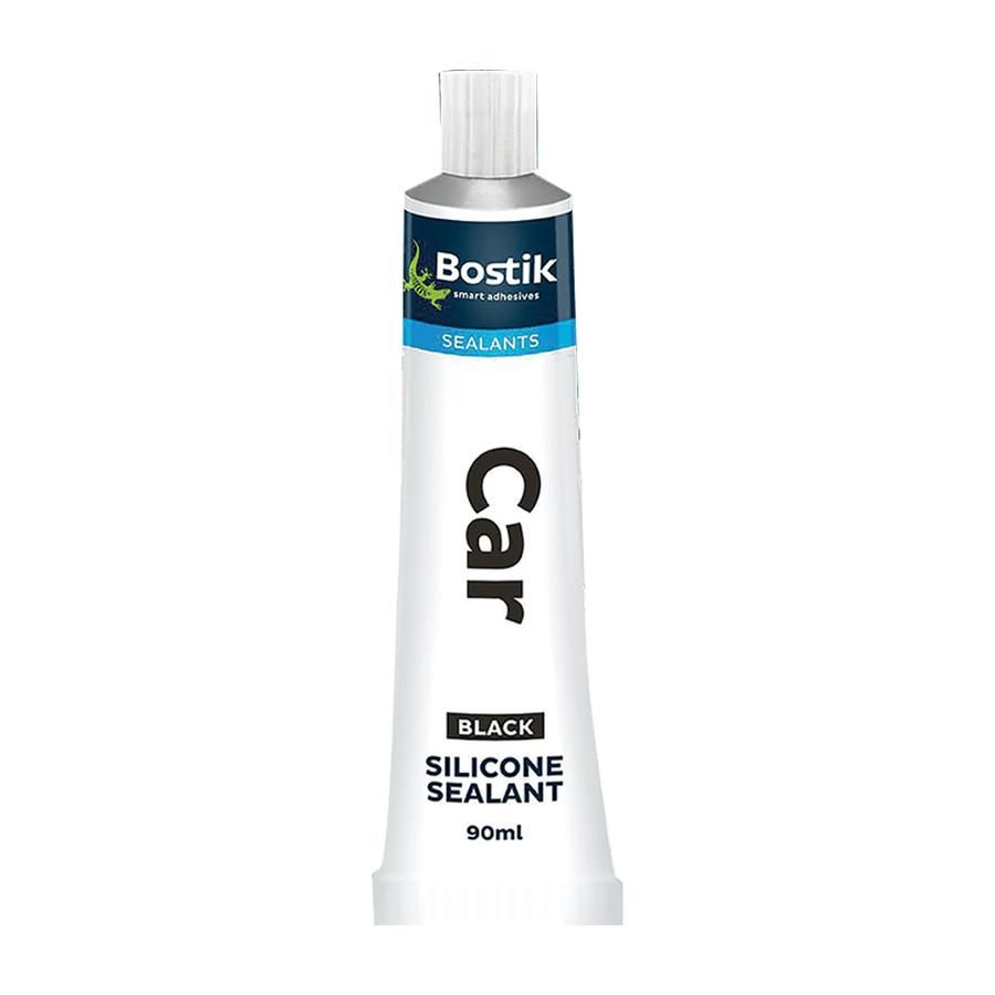 Bostik Silicone Car 90Ml Black - 4 Pack
