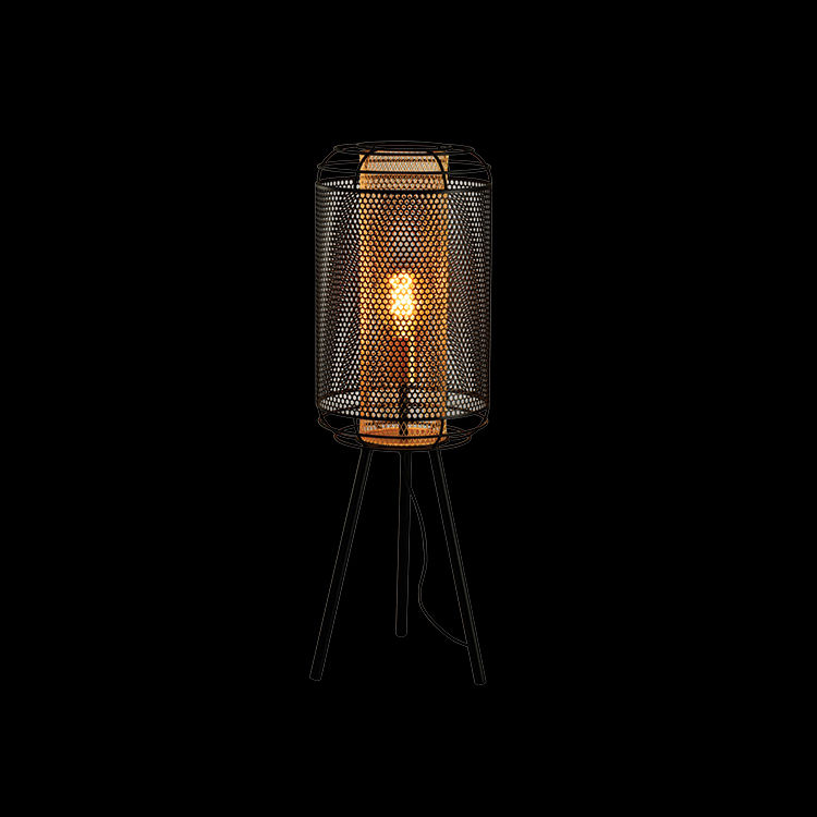 230v 40W E27 Boston Mesh Table Lamp