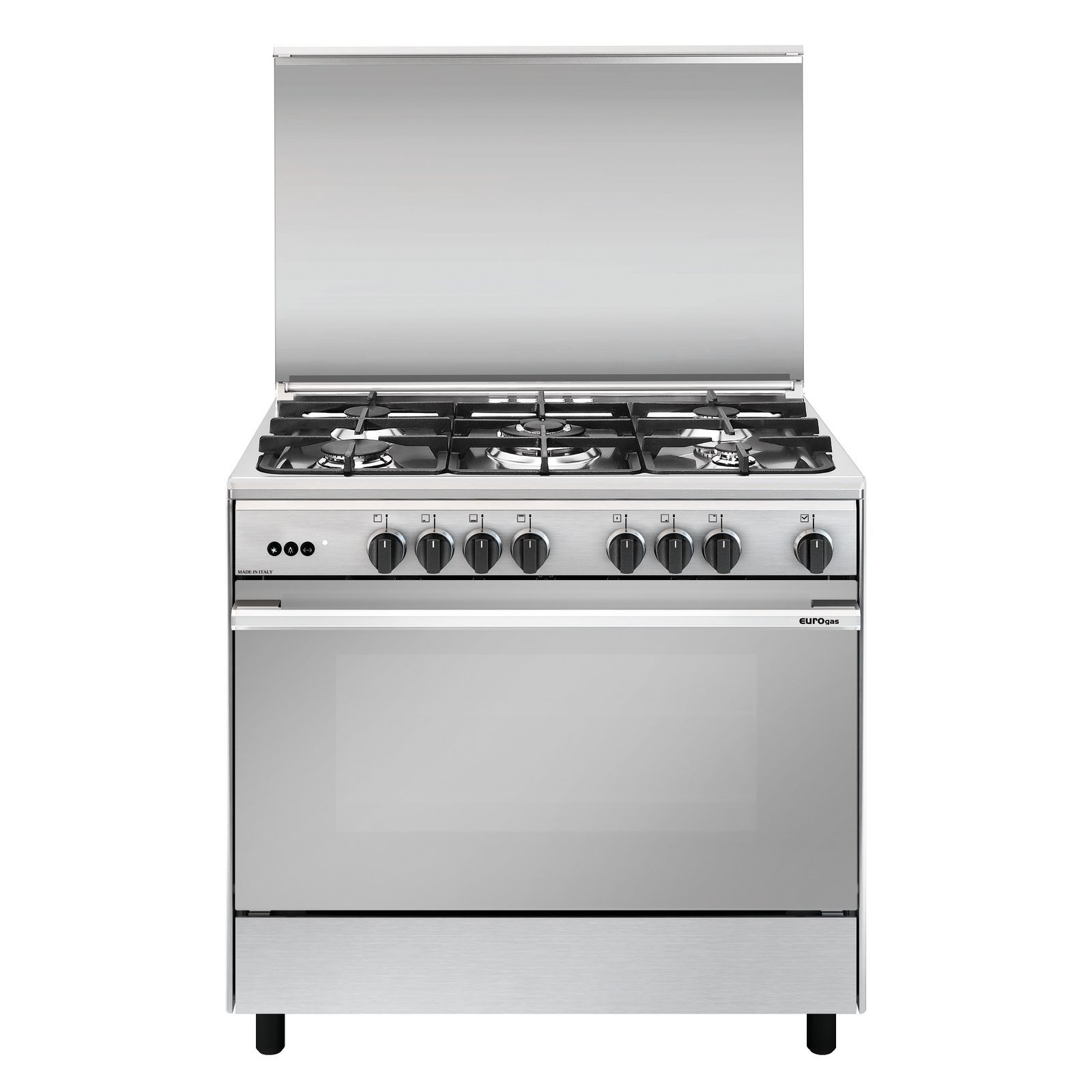 Glem 90cm Freestanding Full Gas Stainless- Steel Stove