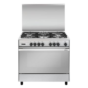 Glem 90cm Freestanding Full Gas Stainless- Steel Stove