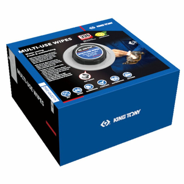 King Tony - Multi-Use Wipe (336 Sheet Interfold With Box)