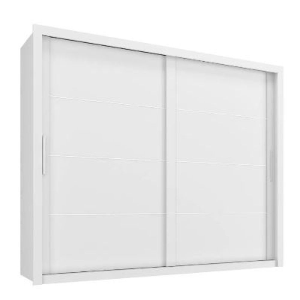 Imperador Plus Double Wardrobe-Absolute White