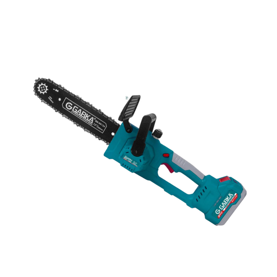 21V Cordless Lithium-Ion Chainsaw – Includes 1 Battery and 1 Charger
