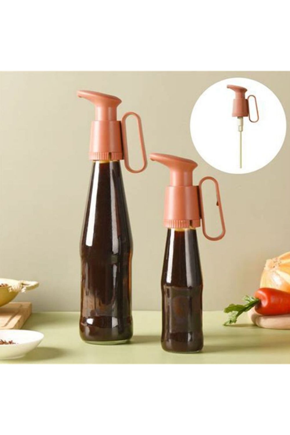 Sauce Bottle Pressure Nozzle Pump