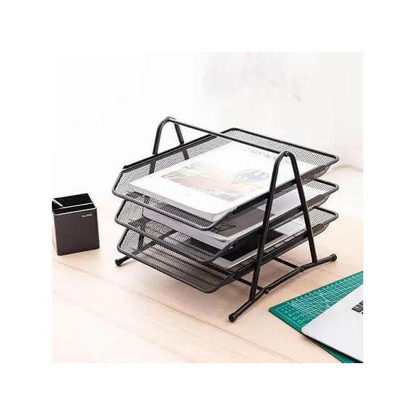 3 Tier Office File Organizer