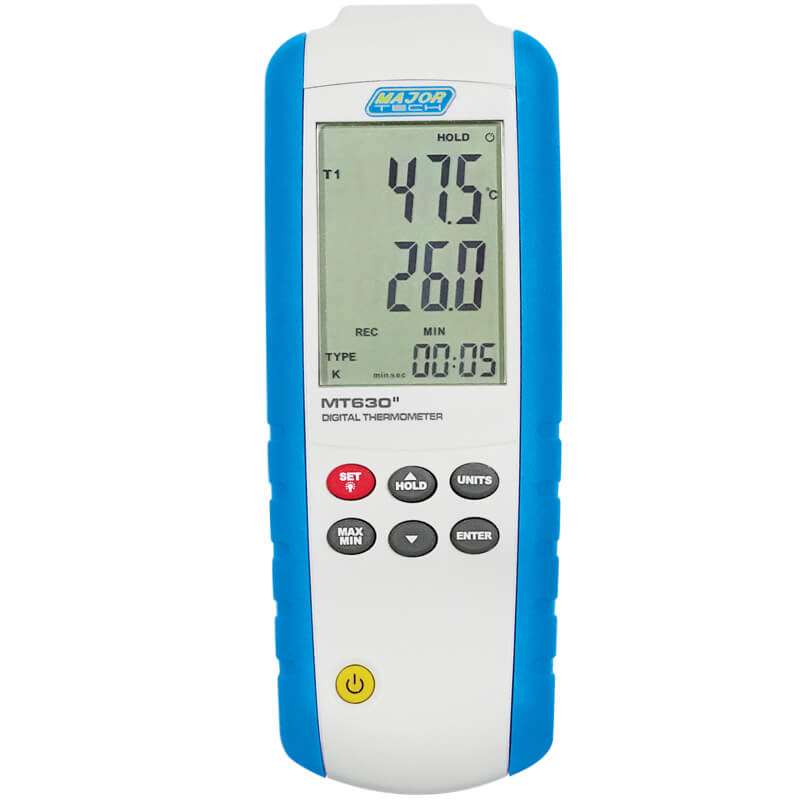 Single Input Digital Thermometer (MT630) - Major Tech