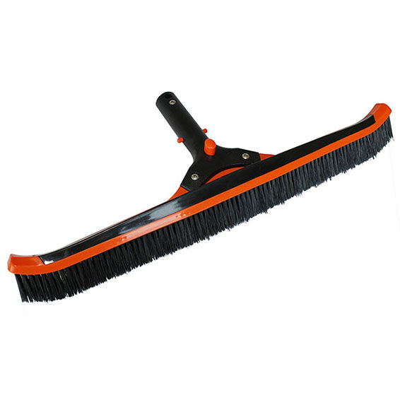 Speck Pumps Pro Curved Pool Brush 500mm with V-Clip & Nylon Bristles