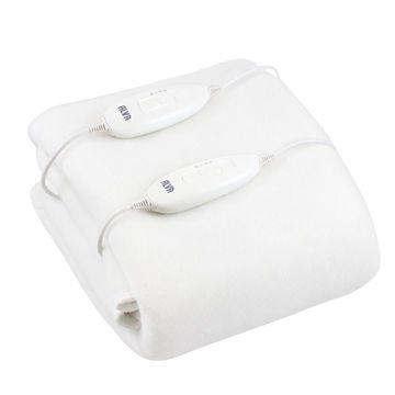 ALVA King Needle Punch Fitted Electric Blanket W/ Elastic 183x188 Dual 3 Heat Setting Controller 12 Month Warranty