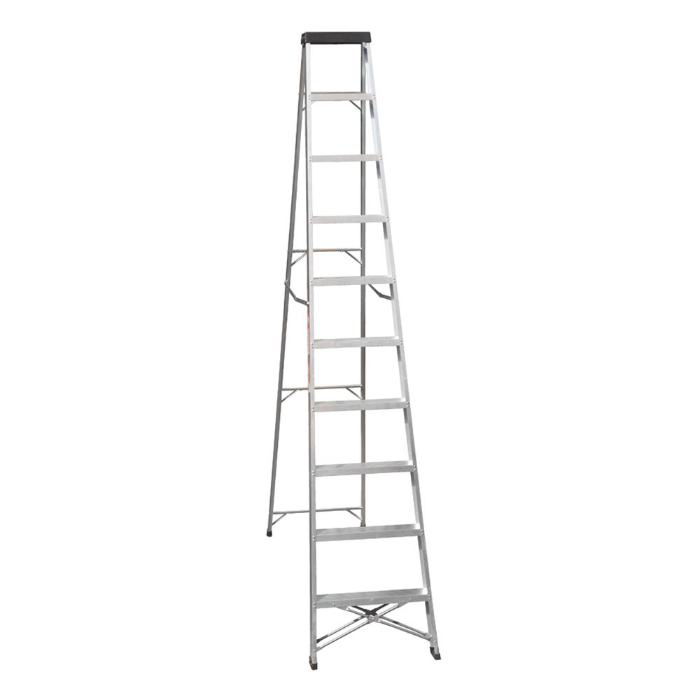 10 STEP ALUMINIUM A FRAME LADDER