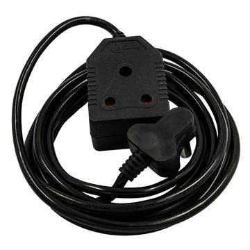 UNITED ELECTRICAL 5 Metre Extension Cord Black 10 Amp