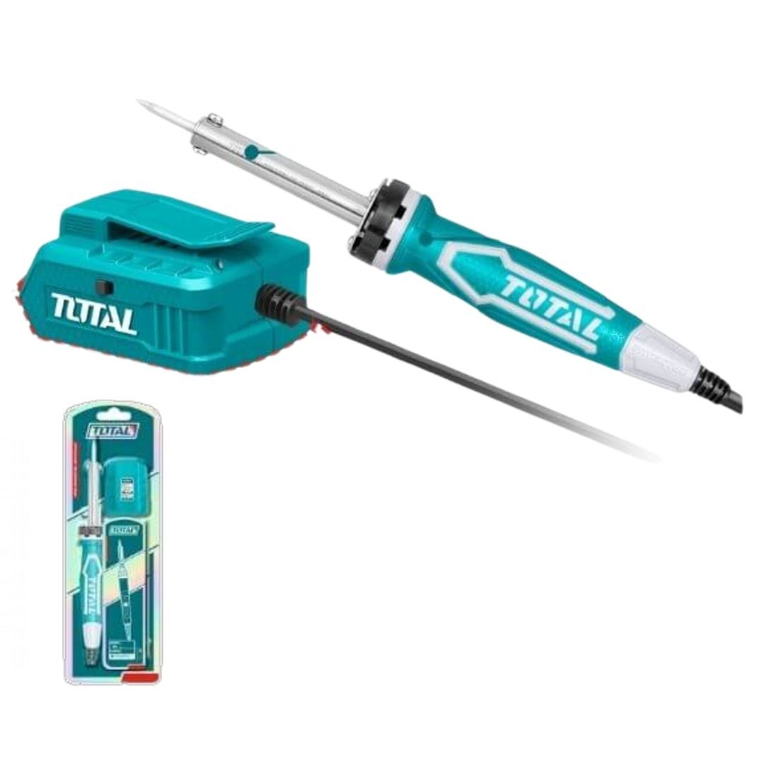 Total Cordless Soldering Iron 20V 40W Preheattime:3~5Min Excl. B/Char- 3 Pack
