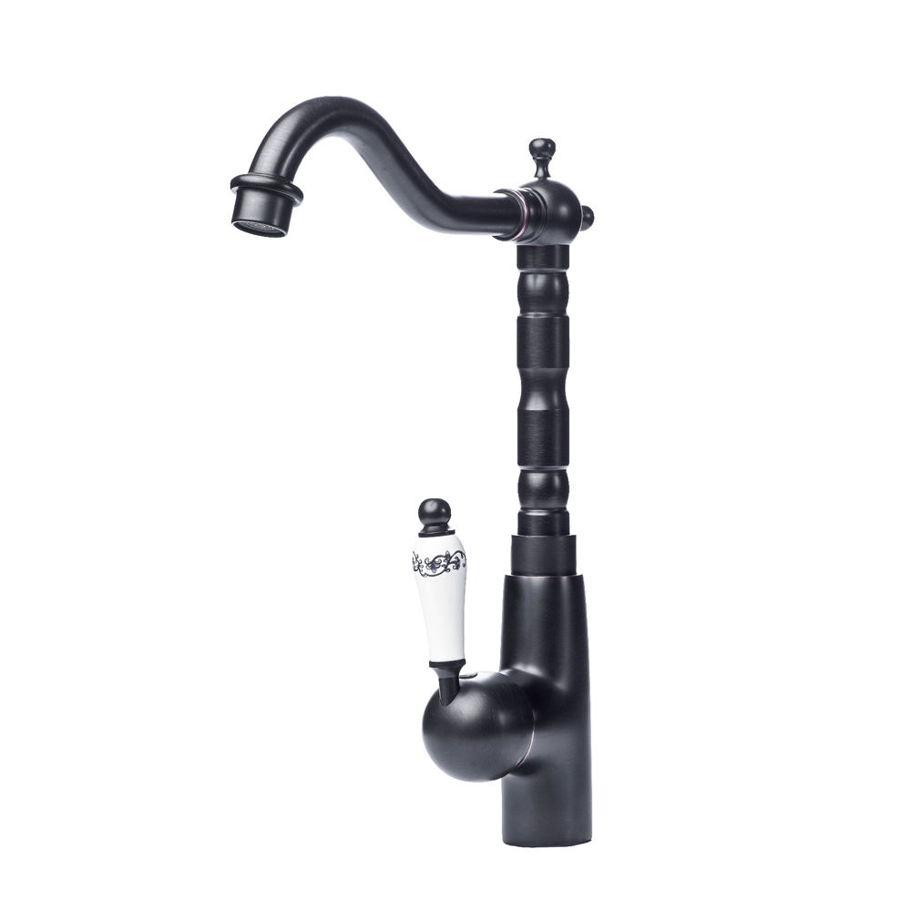 BTB002- Blackened Brass swivel Kitchen | Bathroom mixer