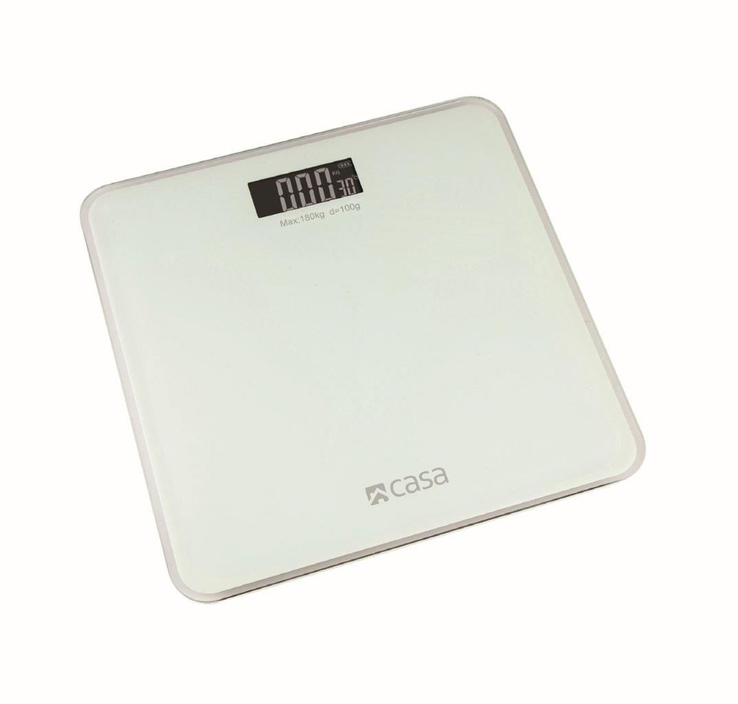 CASA - ELECTRONIC GLASS SCALE - BIANCO
