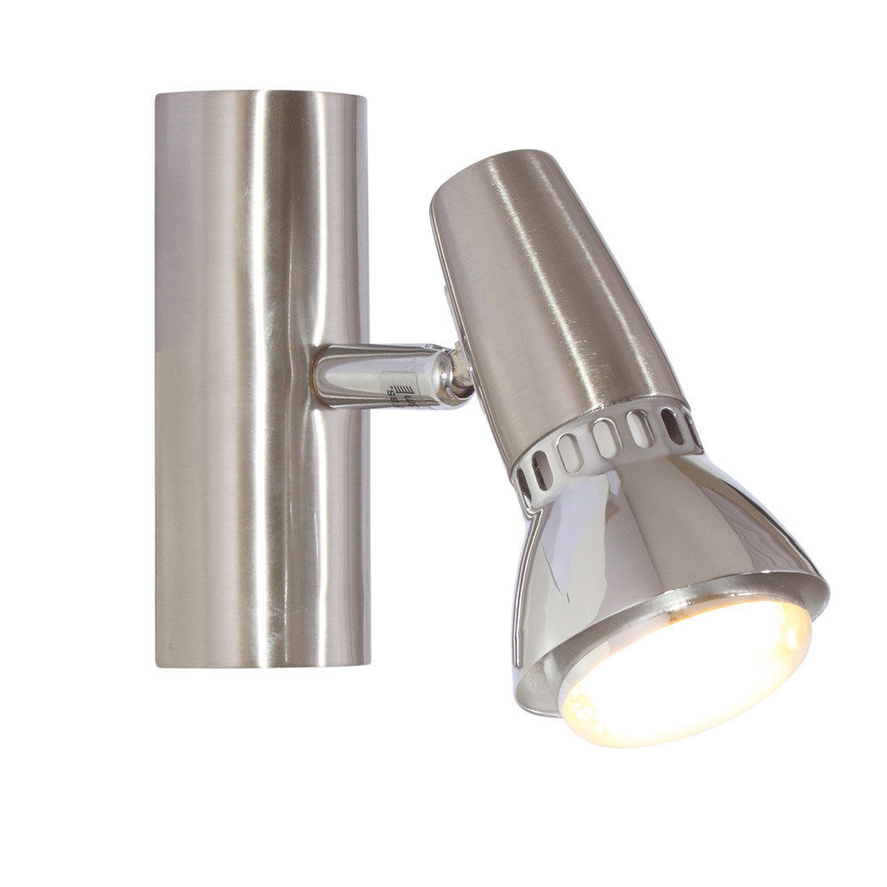 Zap - 1 Light - Spot Light - Satin Chrome - 4 Pack
