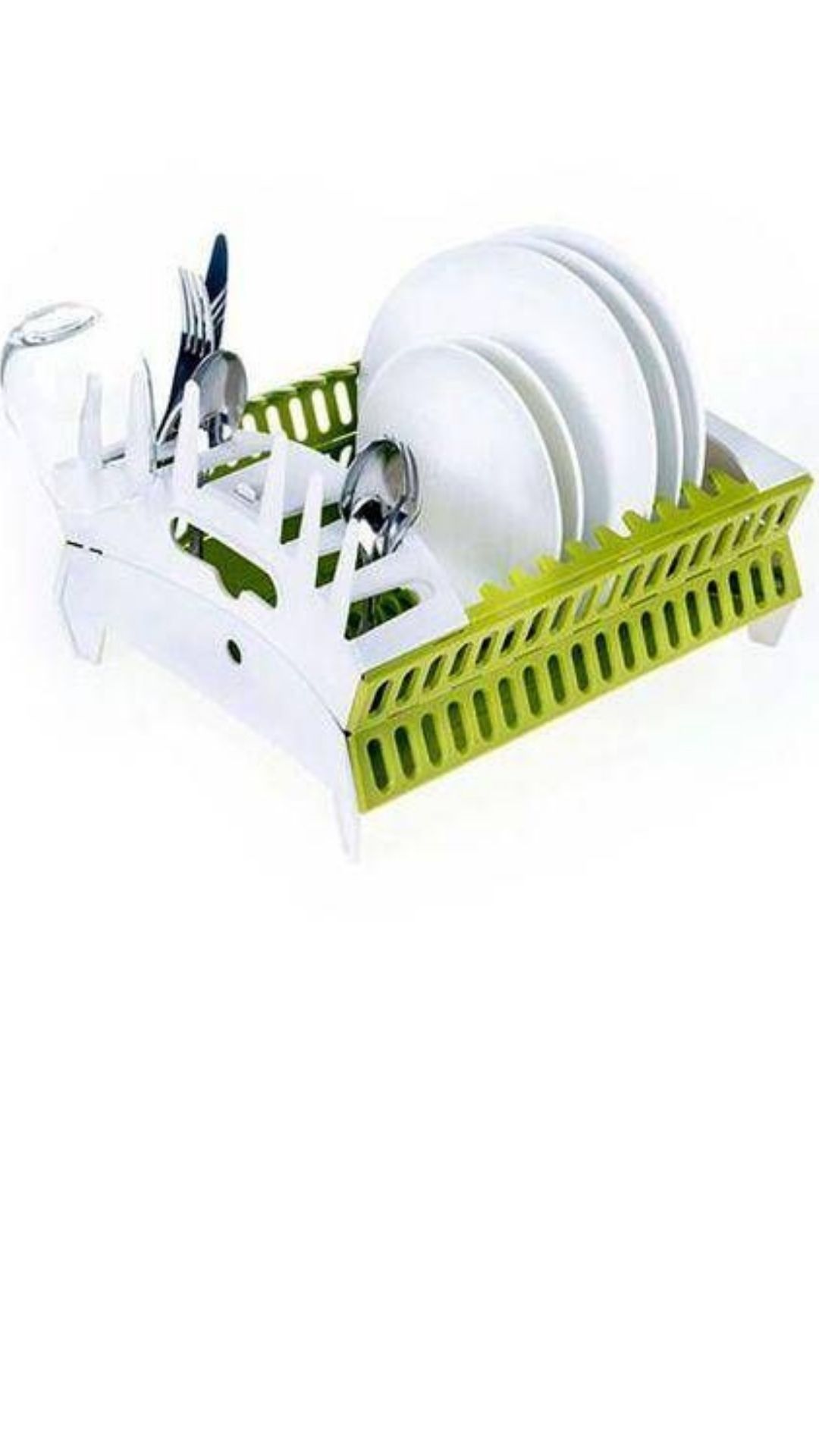 Think Flat Collapsible Compact Dish Rack
