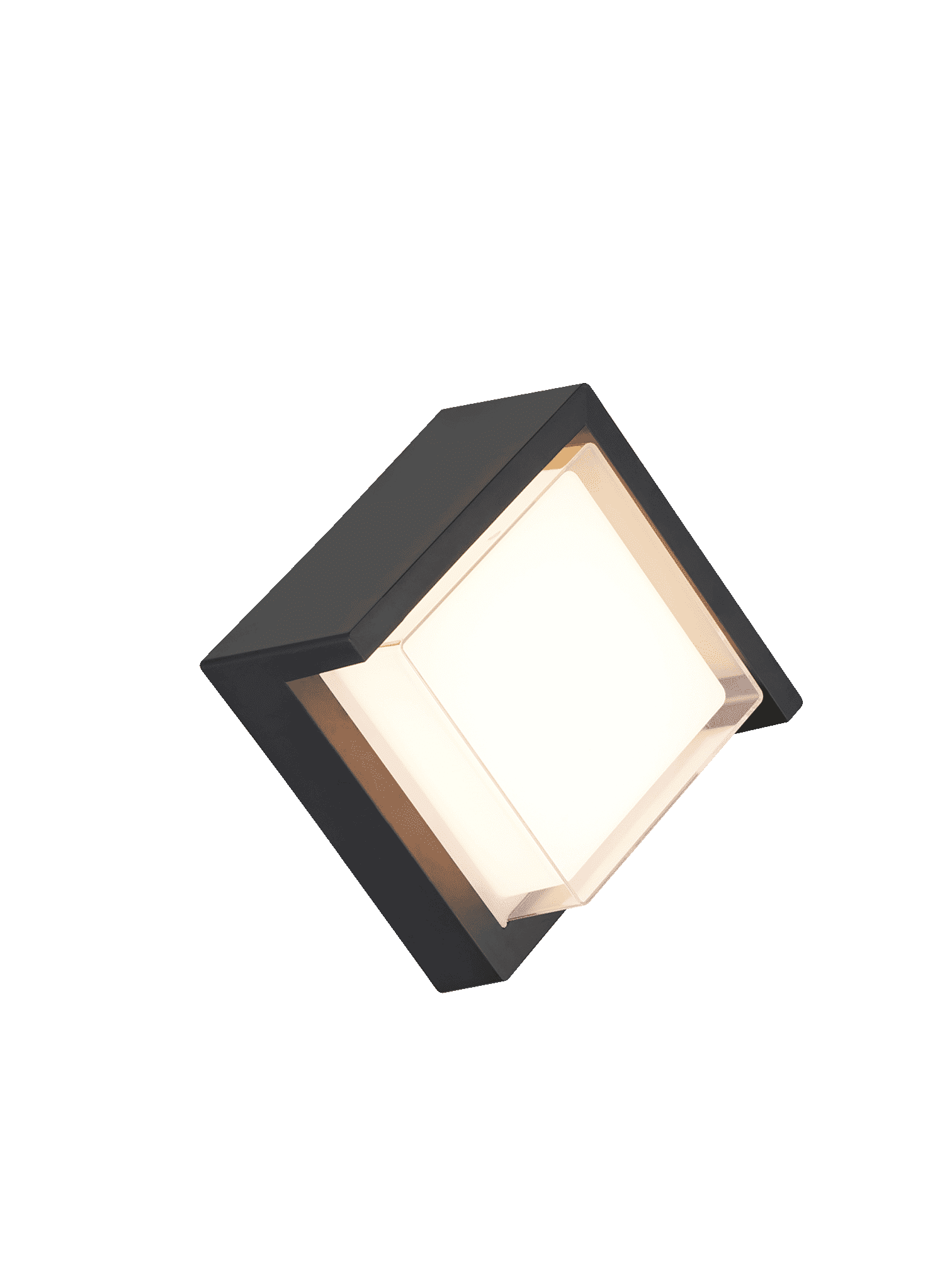L591 10W LED Outdoor Wall Light Black