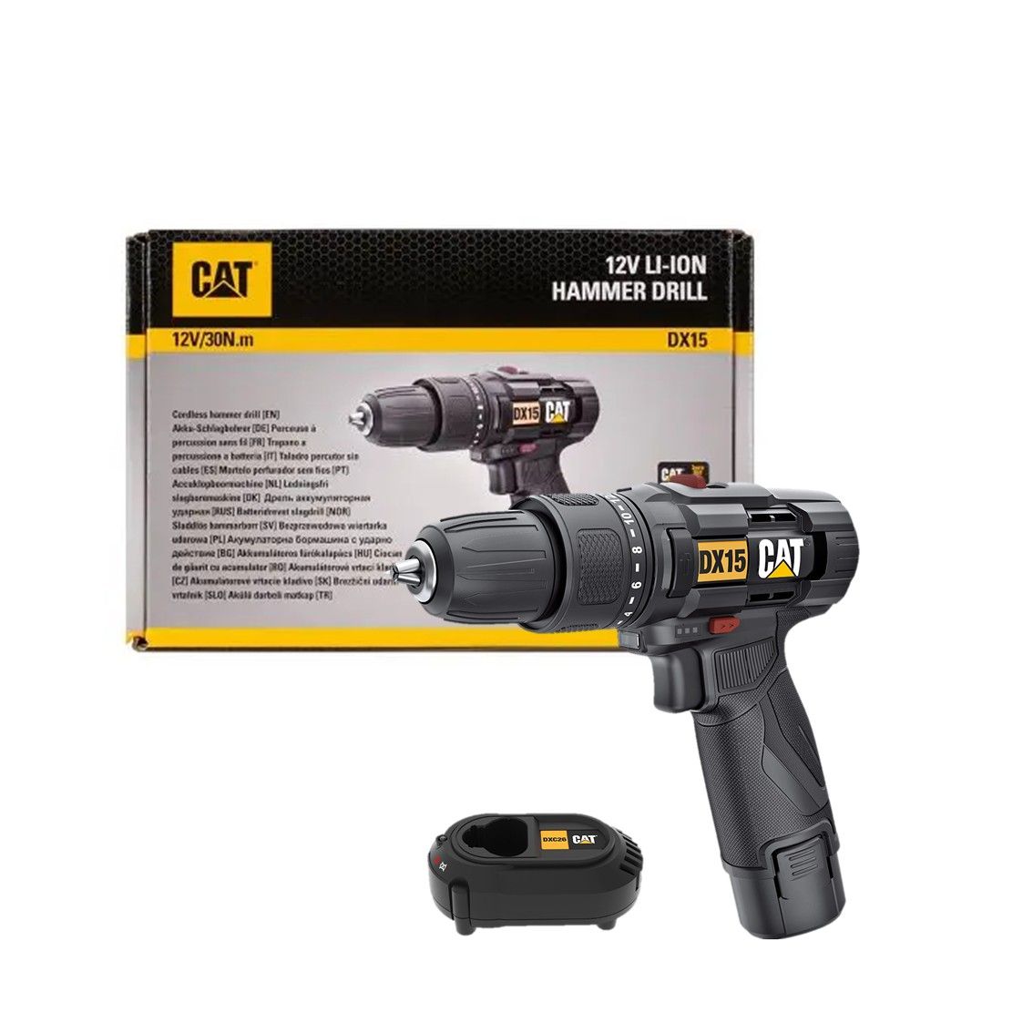 CAT Impact Drill 10mm 12V