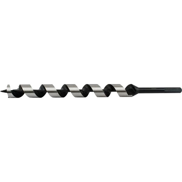 Auger Bit 22 X 300Mm Bulk 10Mm Shank Black Finish
