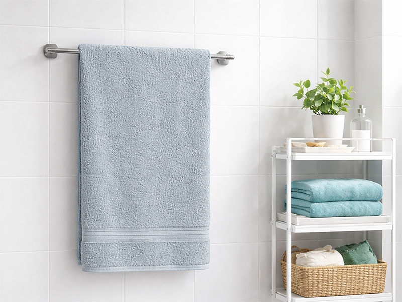 Plush 450GSM 70x130cms Bath Towels - High Rise(1Pc Pack)