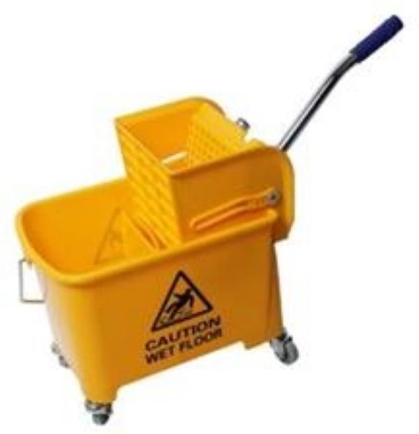 Atley Mopping Trolley 20L Yellow