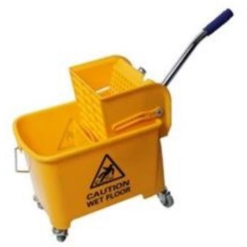 Atley Mopping Trolley 20L Yellow