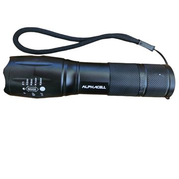 Torch - T6 led mighty zoom 10w 600lm Alphacell