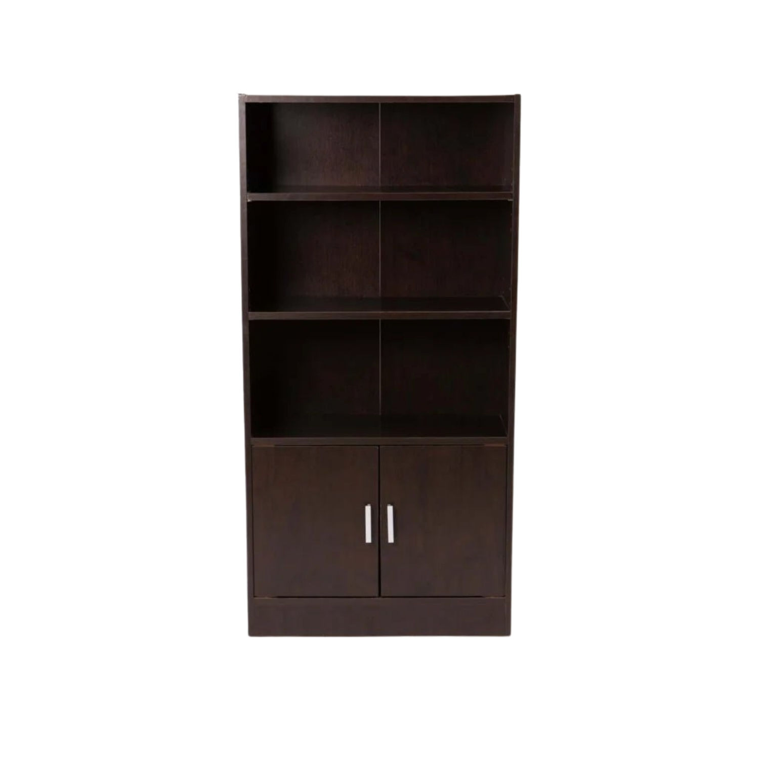 2 Door 3 Shelf Storage Bookcase - Wenge