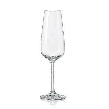 Giselle Crystal Champ Flute 190ml - Set of 6