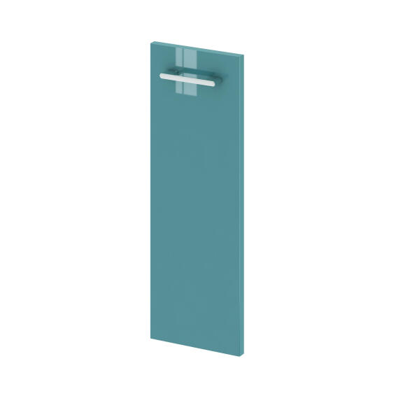 Wall hung cabinet door SENSEA Remix laguna green 20x58cm
