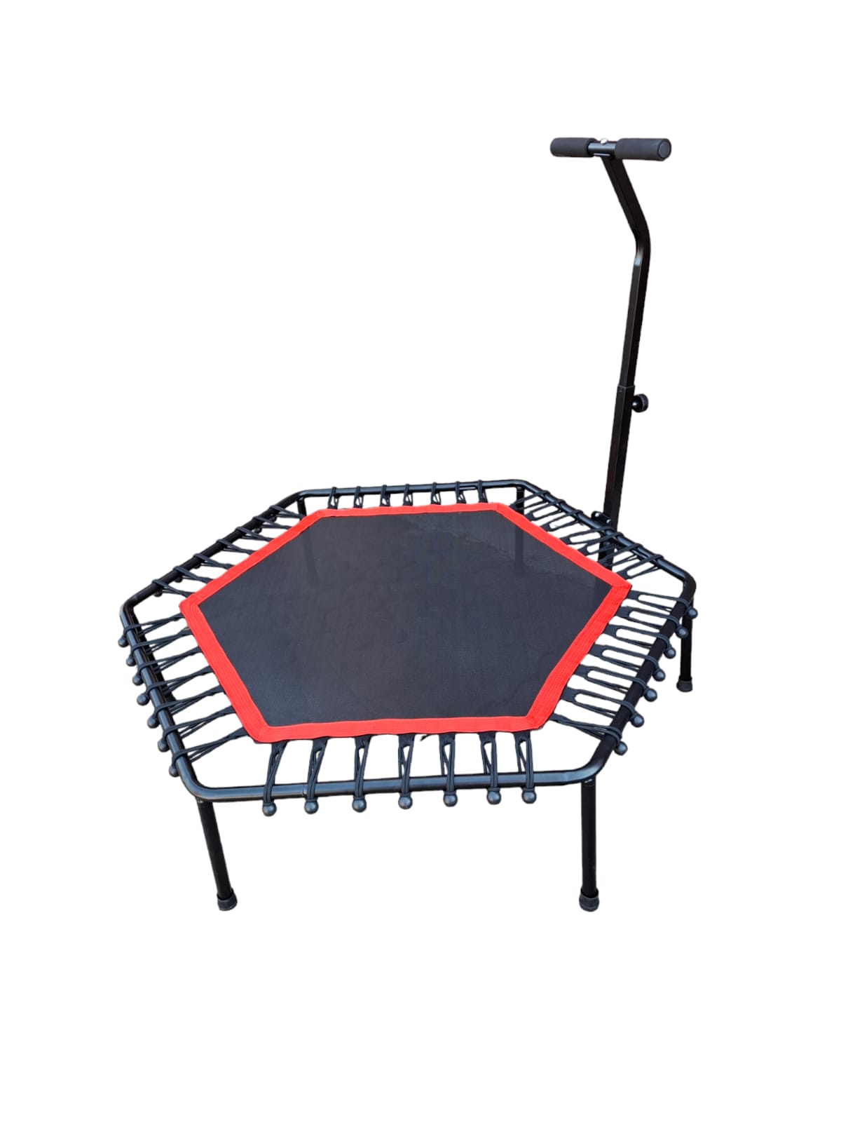 50-Inch Mini Fitness Trampoline with Adjustable Handle