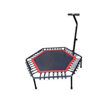 50-Inch Mini Fitness Trampoline with Adjustable Handle
