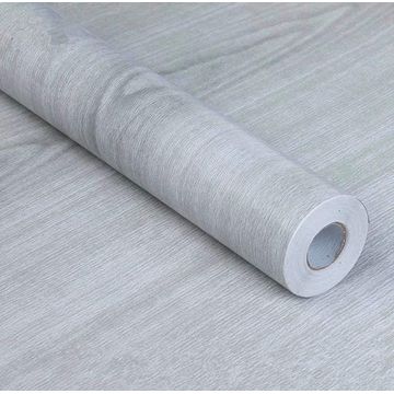 Grey Woodgrain Contact Paper Vinyl